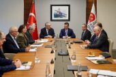 Milli Olimpiyat Komitesi toplantısına misafir oldu