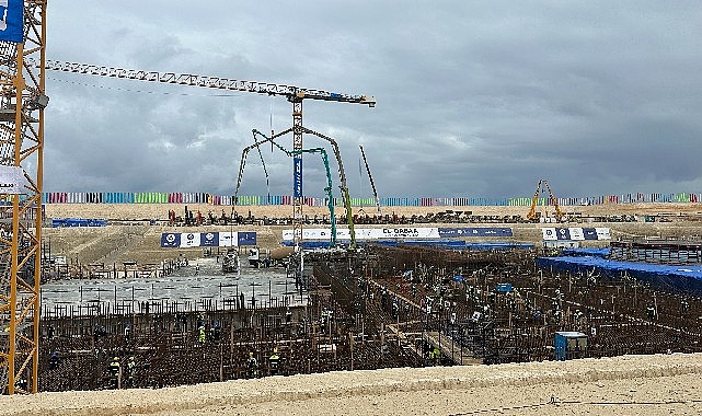 Mısır'daki El-Dabaa NGS'nin 4'üncü Güç Ünitesi'nde ana inşaat aşamasına geçildi