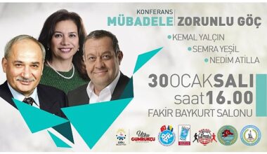 Mübadele 101'inci yılında Çiğli'de konuşulacak