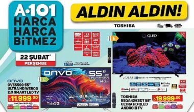 22 Şubat'ta A101'de Teknoloji Ürünleri Fırsatları