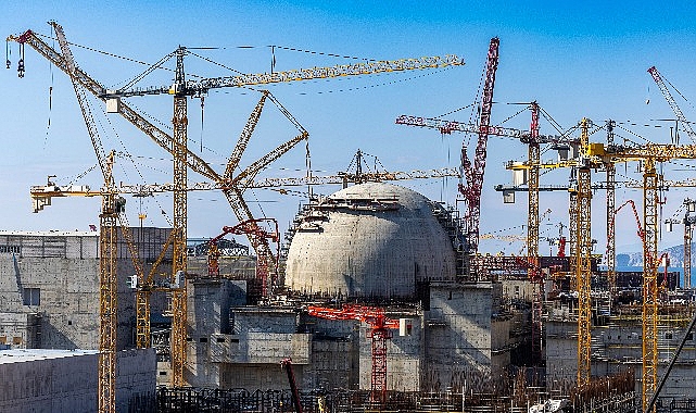 Akkuyu NGS'nin 1'inci Ünitesi'nde montaj çalışmaları için özel alan oluşturuldu