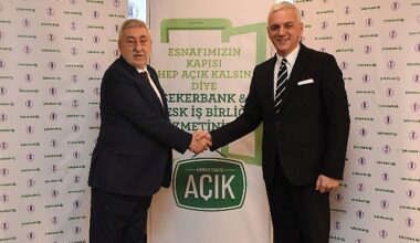Esnafın kapısı hep açık kalsın diye Şekerbank'tan TESK iş birliği