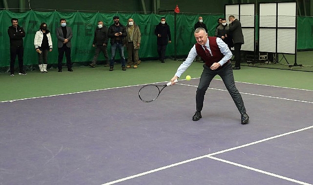Kocaeli Büyükşehir'den dünya standartlarında tenis merkezi