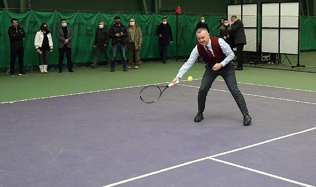 Kocaeli Büyükşehir'den dünya standartlarında tenis merkezi