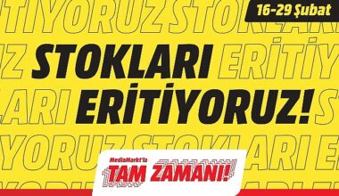 MediaMarkt'ın Stokları Eritiyoruz Kampanyası Devam Ediyor!