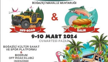 Milas Belediyesi, Boğaziçi Mahallesi'nde gerçekleştireceği Bargilya Off-Road ve Balık Festivali ile vatandaşlarına heyecan ve lezzet dolu iki gün geçirtmeye hazırlanıyor