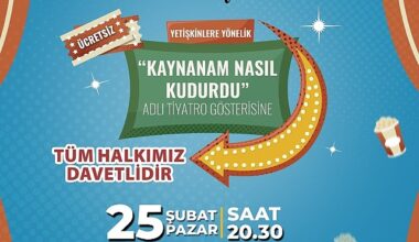 Mustafakemalpaşa Belediyesi Bölge Tiyatrosu, sezon açılışı yaparak seyircileri kahkaha dolu bir serüvene davet ediyor