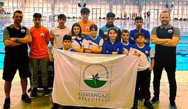 Osmangazili yüzücülerden büyük başarı