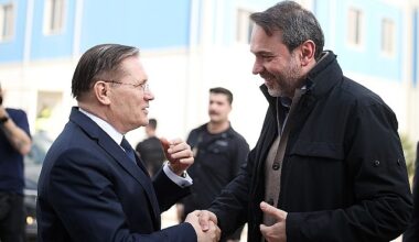 Rosatom Genel Müdürü Aleksey Likhachev İle Enerji ve Tabii Kaynaklar Bakanı Alparslan Bayraktar, Akkuyu NGS Sahasında Bir Araya Geldi