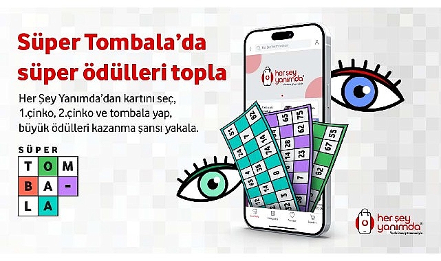 Vodafone Her Şey Yanımda'da Tombala Heyecanı Başladı