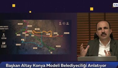 Başkan Altay: “Konyalılara Hizmet Ediyor Olmaktan Büyük Mutluluk Duyuyorum"