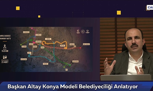 Başkan Altay: “Konyalılara Hizmet Ediyor Olmaktan Büyük Mutluluk Duyuyorum"