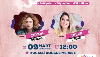 Büyükşehir'in Kadın Festivali 5 Mart'ta Gebze, 9 Mart'ta İzmit'te
