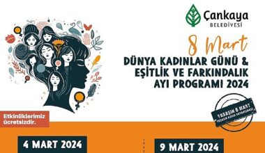 Çankaya'da “Eşitlik ve Farkındadık Ayı" Etkinlikleri Başlıyor