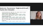 Diyetisyen Tabak, “Engelli bireylere yönelik özel beslenme stratejileri belirlenmeli"