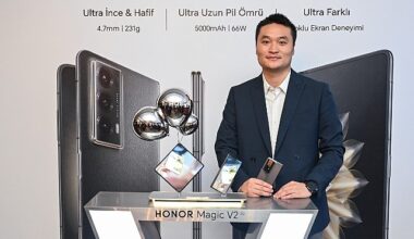 Dünyanın En İnce ve En Hafif İçe Katlanan Telefonu HONOR Magic V2 Şimdi Türkiye'de!