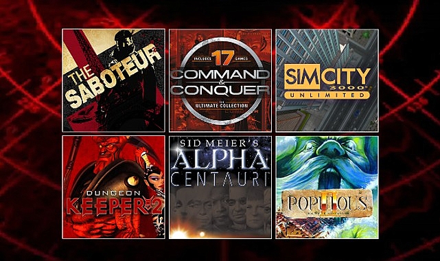 Electronic Arts Klasik Oyunlarını Steam'de Satışa Sunuyor