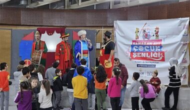 Gölcük Belediyesi “Geleneksel Ramazan Ayı Çocuk Şenliği" etkinlikleri, Şirinköy'de çocuklar unutulmaz bir akşam yaşattı