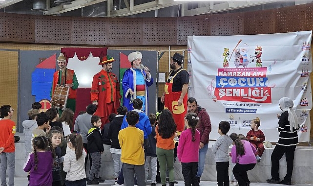 Gölcük Belediyesi “Geleneksel Ramazan Ayı Çocuk Şenliği" etkinlikleri, Şirinköy'de çocuklar unutulmaz bir akşam yaşattı