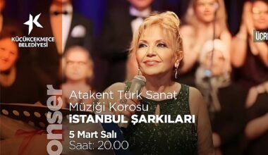 Küçükçekmece Belediyesi, mart ayında sergiden, söyleşiye, konserden, tiyatrolara geniş bir yelpazede pek çok etkinliği Küçükçekmecelilerle buluşturmaya hazırlanıyor