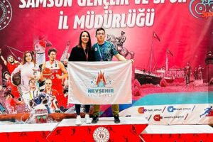 Nevşehir Belediyesi Gençlik ve Spor Kulübü sporcularından Mustafa Sacit Sümer, Spor Tırmanış Gençler ve Küçükler A-B Lider Türkiye Şampiyonası'nda Türkiye 2.'si oldu