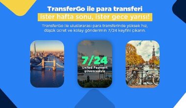 United Payment dünya devi TransferGo'yu 7/24 para transferi ile buluşturuyor