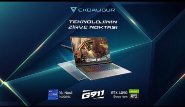 14. Nesil Excalibur G911 Gaming Laptop'un Sağladığı 9 Yeni Teknoloji