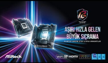 ASRock'tan Yüksek Hız Sağlayan DDR5-8600 Destekli ve Dünya Rekoruna Sahip Yeni Anakartlar