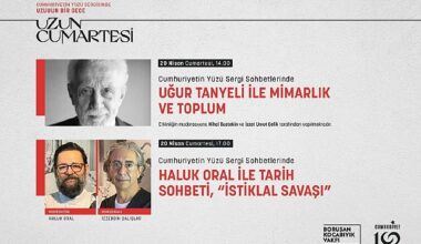 Cumhuriyetin Yüzü sergisi “Uzun Cumartesi" söyleşileri devam ediyor