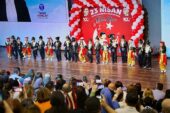 Didim Belediyesi Deniz Yıldızları Kreş ve Gündüz Bakımevi öğrencileri, 23 Nisan Ulusal Egemenlik ve Çocuk Bayramı'nı büyük bir coşku ile kutladı