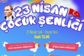 Efes Selçuklu çocuklar 23 Nisan Ulusal Egemenlik ve Çocuk Bayramı'nı bir kez daha çocuk şenliği ile kutlayacak