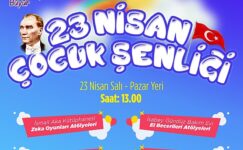 Efes Selçuklu çocuklar 23 Nisan Ulusal Egemenlik ve Çocuk Bayramı'nı bir kez daha çocuk şenliği ile kutlayacak