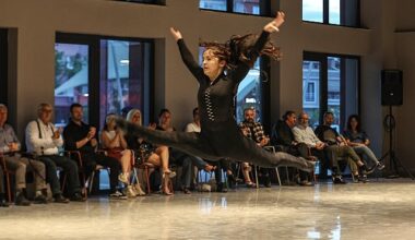 Nilüfer'de dans dolu gece