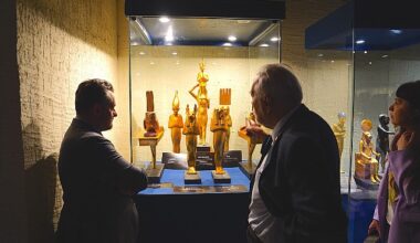 Olağanüstü bir Antik Mısır deneyimi sunan 'Tutankhamun, Çocuk Firavunun Hazineleri' sergisi Ankara'da açıldı