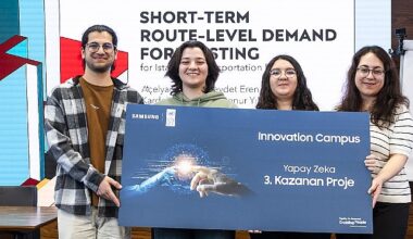 Samsung'un UNDP Türkiye iş birliğiyle hayata geçirdiği Innovation Campus programının mezunları projelerini sundu
