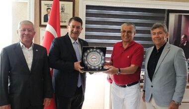 AESOB Başkanı Dere’den Başkan Topaloğlu’na ziyaret