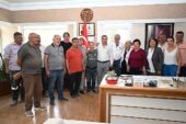 Alevi Kültür Derneği’nden Başkan Topaloğlu’na ziyaret