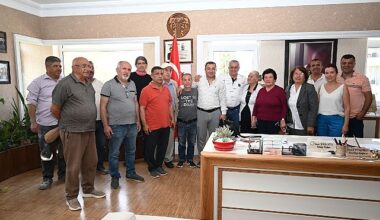 Alevi Kültür Derneği’nden Başkan Topaloğlu’na ziyaret