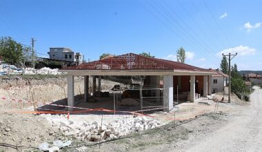 Antalya Büyükşehir’den Korkuteli Dereköy’e çok amaçlı salon