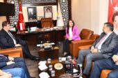 Başkan Tugay’dan İYİ Parti’ye ziyaret  “5 yıl hep beraber çalışacağız”