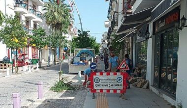 Büyükşehir, Datça’da İçme Suyu Hatlarını Yeniliyor