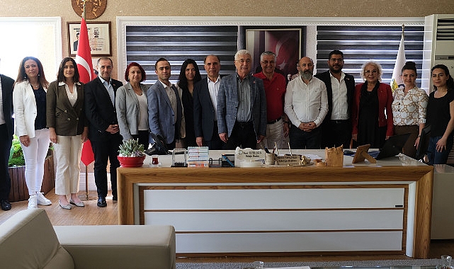 CHP İl yönetiminden Başkan Topaloğlu’na ziyaret