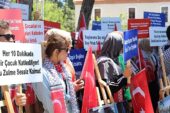 Dokuz Eylül Üniversitesi (DEÜ) öğrencileri, Gazze’de İsrail’in sivillere yönelik sürdürdüğü ölümcül saldırılara karşı bir kez daha harekete geçti