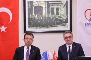 Ekrem İmamoğlu’ndan Bayrampaşa Belediye Başkanı Hasan Mutlu’ya ziyaret