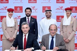 Emirates, Türkiye'deki turizmi desteklemek için Türkiye Turizm Tanıtım ve Geliştirme Ajansı (TGA) ile iş birliği anlaşması imzaladı
