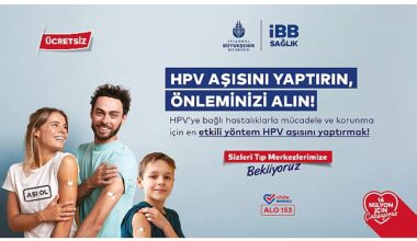 İstanbul Büyükşehir Belediyesi, 16 Mayıs’tan (yarın) itibaren ücretsiz HPV aşı uygulamasına başlıyor