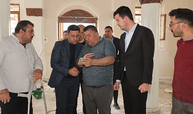 Kapucubaşı Mahallesi Millet Caddesi’nde bulunan Aşağı Beddik Camii’nde restorasyon çalışmaları başladı