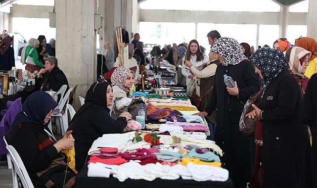 KOMEK Pazarı Anneler Günü Etkinliği Kadın Kursiyerlerin Ekonomisine Destek Oldu