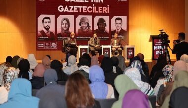 Konya Büyükşehir Çatısı Altındaki Kudüs Çalışma Grubu “Gazze’nin Gazetecileri” Konferansı Düzenledi