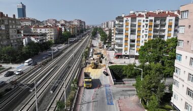 KOSKİ Banliyö Hattı Güzergahında Depsale Çalışmaları Gerçekleştiriyor KOSKİ Banliyö Hattı Güzergahında Depsale Çalışmaları Gerçekleştiriyor